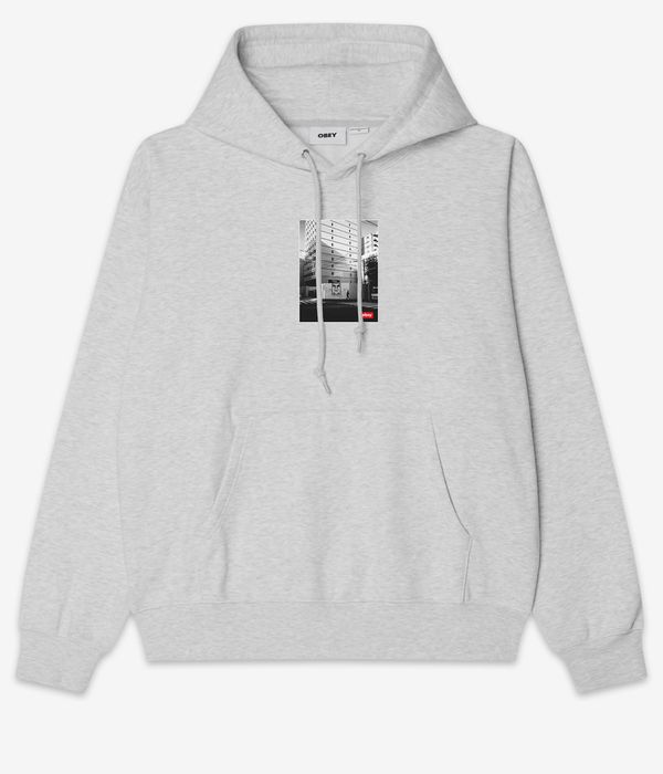 Obey Osaka Photo Hoodie (ash grey)