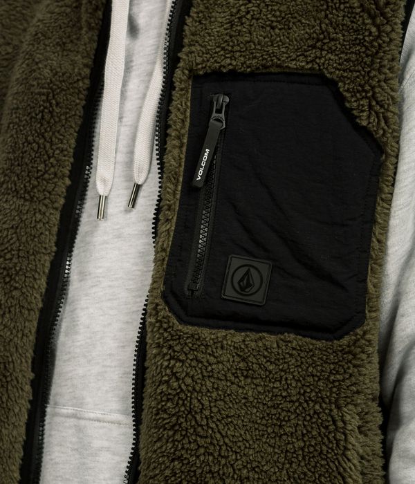 Volcom Muzzer Fuzzar Vest (wintermoss)