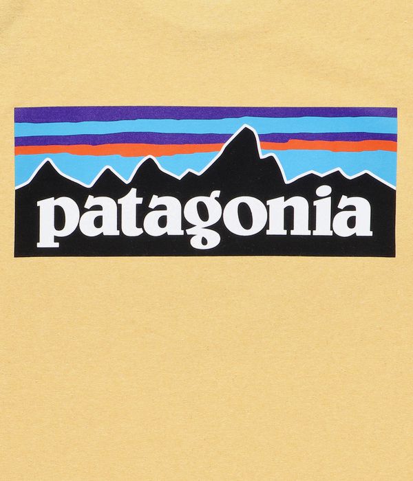 Patagonia P-6 Logo Responsibili T-Shirt (milled yellow)