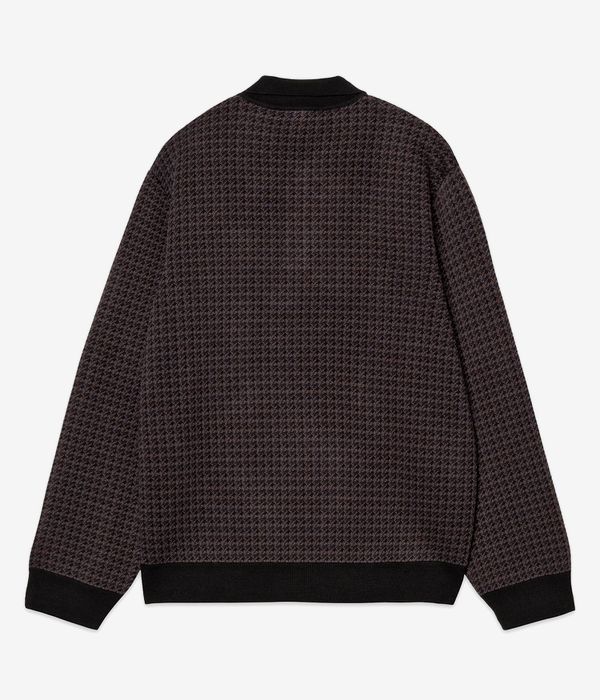 Carhartt WIP Lowis Polo (houndstooth vitola heather)