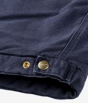 Carhartt WIP OG Detroit Organic Dearborn Jacke (dark navy black stone canvas)