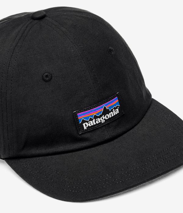 Shop Patagonia P-6 Label Trad Cap (black) online