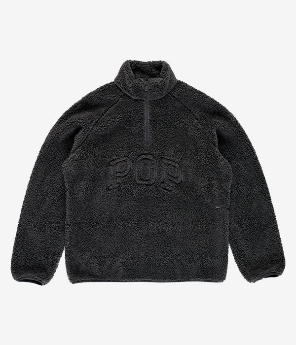 Pop Trading Company Arch 1/2-Zip Sweatshirt (charcoal)
