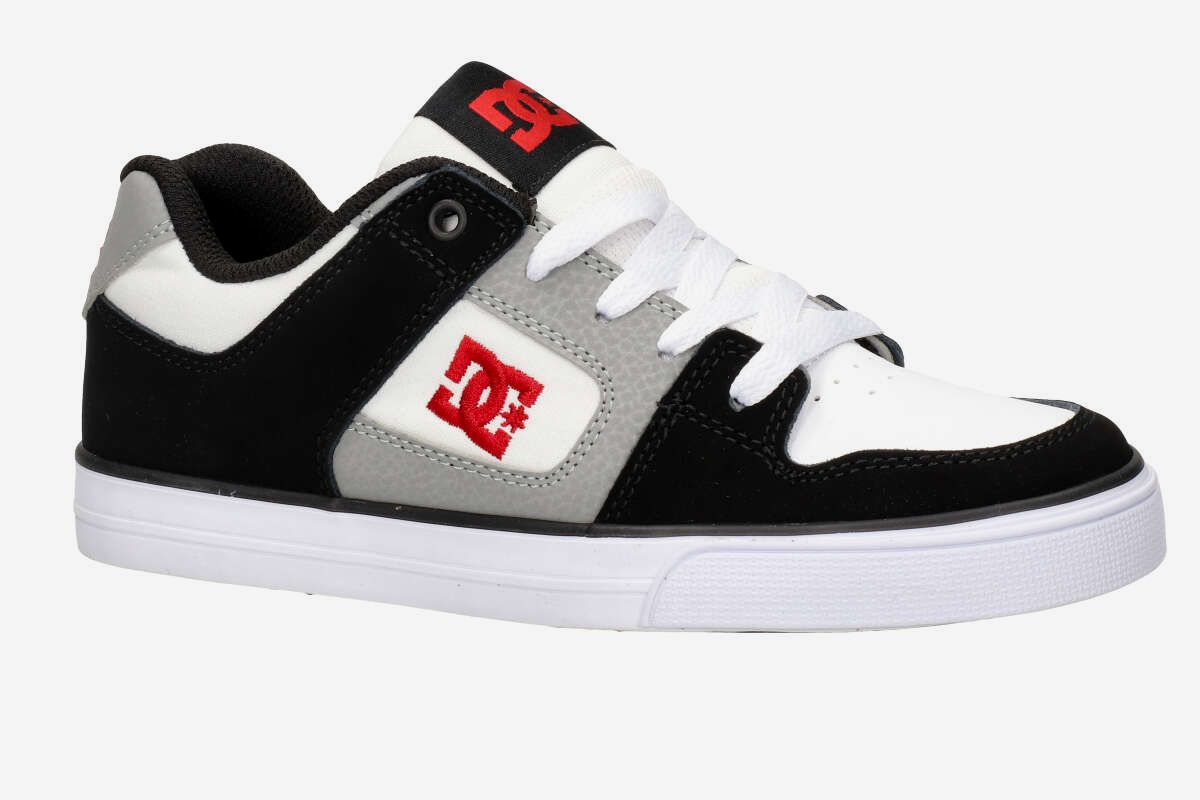 DC Pure Buty kids (white black red)