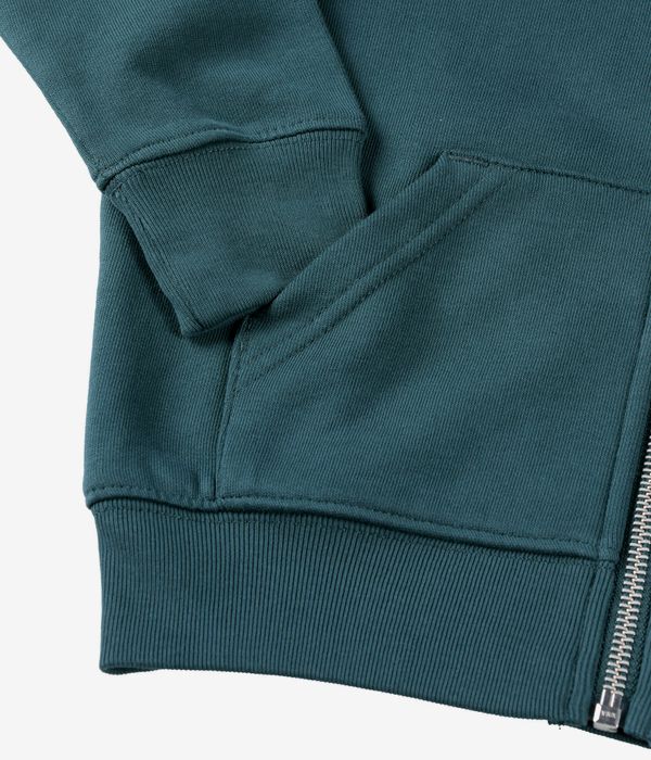 Anuell Martum Zip-Sweatshirt avec capuchon kids (green)