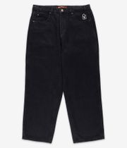 Butter Goods Lock Baggy Denim Vaqueros (flat black)