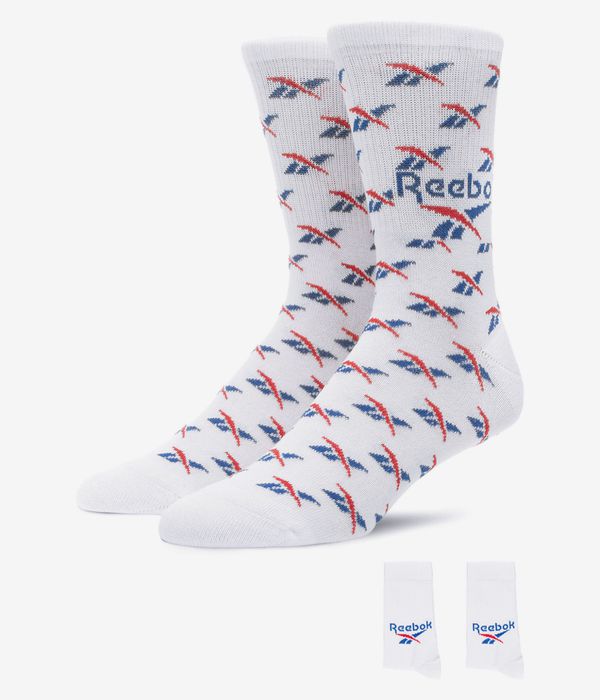 Shop Reebok CL Crew Socks US 5-13 (white) | skatedeluxe