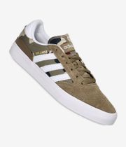 adidas Skateboarding Busenitz Vulc II Buty (khaki six white aurora ink)