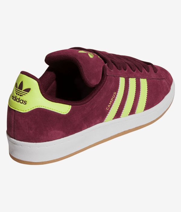 adidas Skateboarding Campus ADV Schoen (maroon semi solar yellow white)