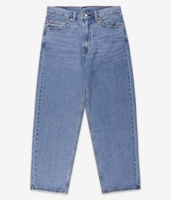 Shop Levi's 578 Baggy Jeans (medium indigo stonewash) online | skatedeluxe