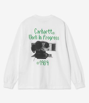 Carhartt WIP Soundface Organic Longues Manches (white)