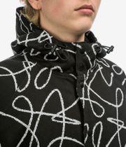 Poetic Collective Boxy Doodle Denim Kurtka (black)