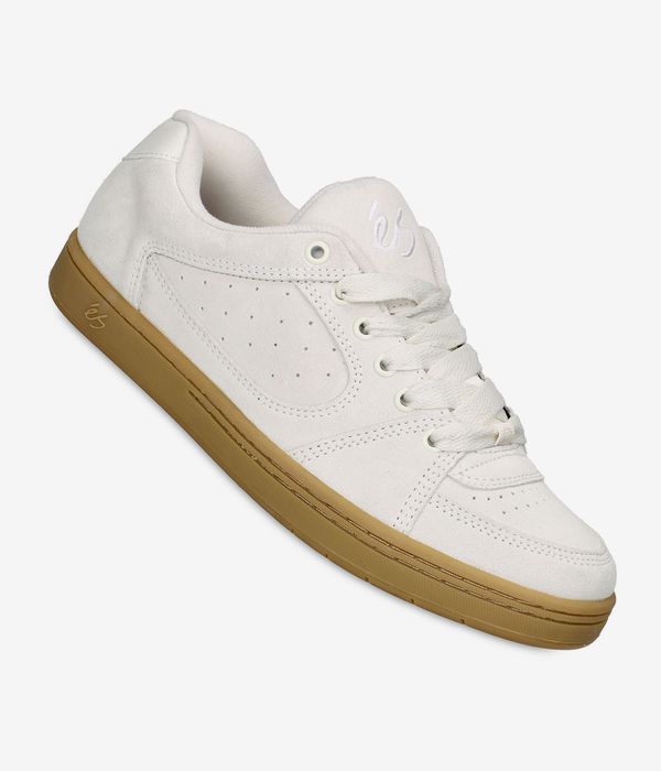 éS Accel Shoes (white gum)