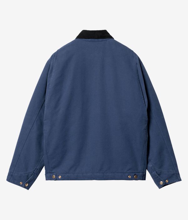 Carhartt WIP OG Detroit Dearborn Jas (air force blue black canvas)