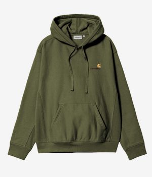 Carhartt WIP American Script Hoodie (tarragon)