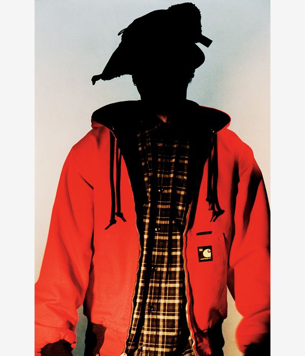 Carhartt WIP 50 Years Anniversary OG Active Canvas Jacket reversible (black usa red rinsed)