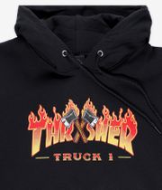 Thrasher Truck 1 Bluzy z Kapturem (black)