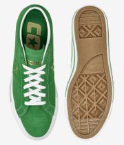 Converse CONS One Star Pro Shoes (green white gold)