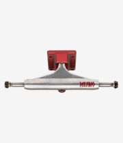 Independent 139 Stage 11 Standard Delfino Hollow Truck (silver red) 8"