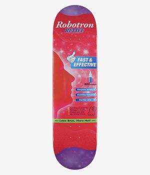 Robotron Relief 8.5" Tabla de skate (red)