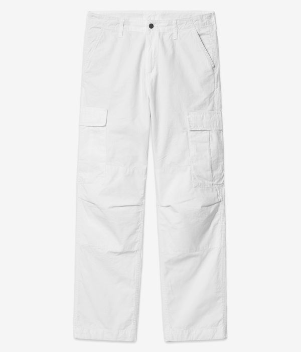 Carhartt WIP Regular Cargo Pant Columbia Pantaloni (white rinsed)