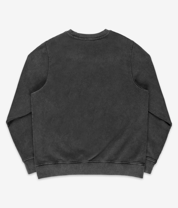Blue Flowers Washed Flower Sweatshirt (stone wash)