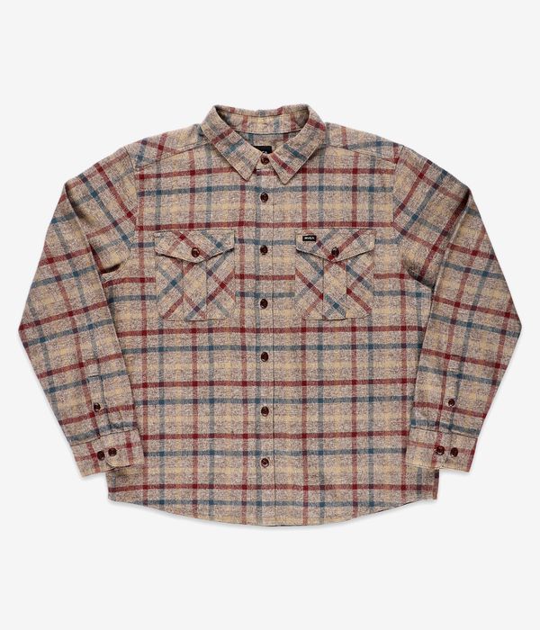 RVCA Hughes Flannel Shirt (bombay brown)