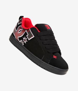 DC Court Graffik SE Shoes (true red black)