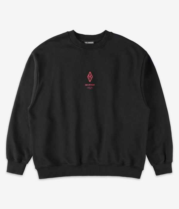 HAN KJØBENHAVN Diamond Loose Oversized Sweatshirt (black)