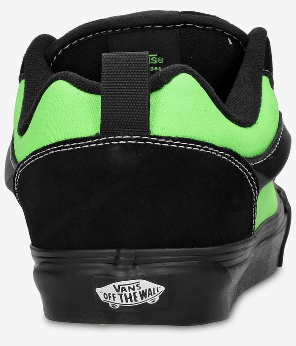 Vans Knu Skool Shoes (2 tone black green)