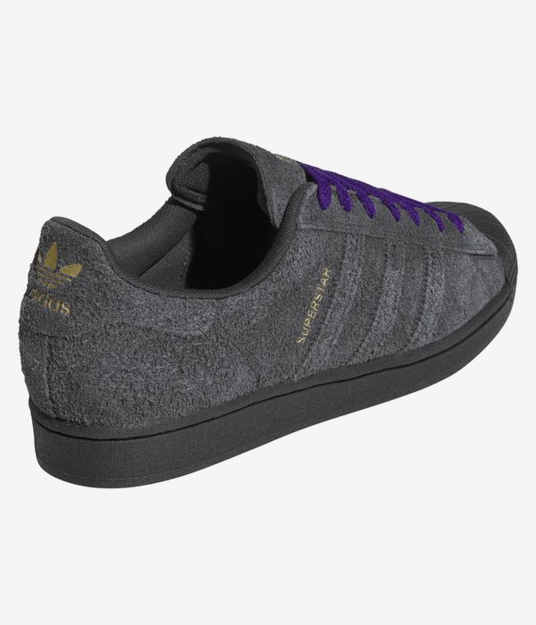 adidas Skateboarding Superstar ADV Scarpa (carbon carbon collegiate purple)