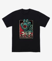 Santa Cruz x Godzilla Hand Front T-shirt (black)