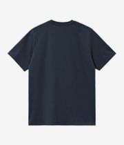 Carhartt WIP Script T-Shirt (deep night palisander)