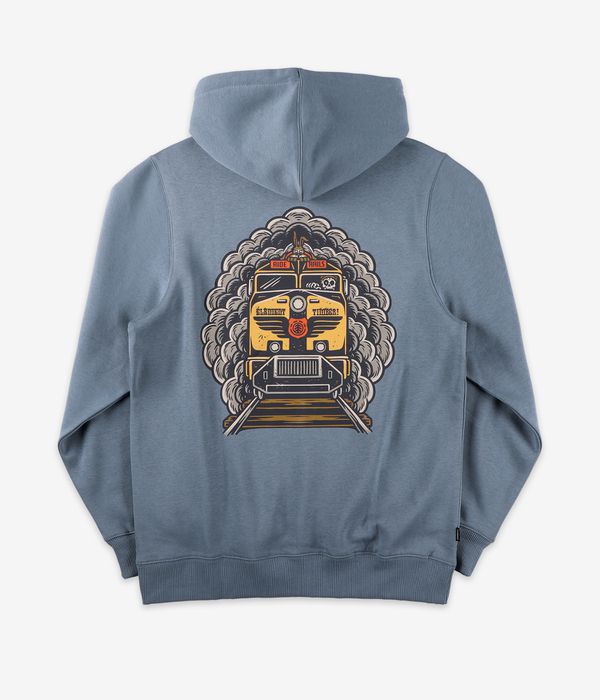 Element x Timber! Train Hoodie (blue mirage)