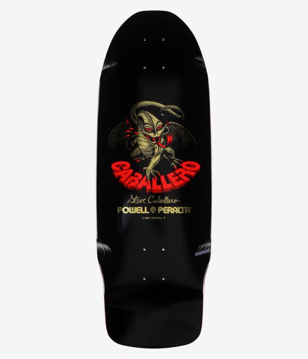 Powell-Peralta Caballero BB S16 Limited Edition 10.09" Skateboard Deck (black gold)