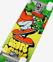 skatedeluxe Croc Kids 7" Complete-Skateboard (green)