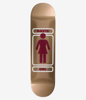 Girl Davis 93 Til Metalls 8.25" Skateboard Deck (bronze)