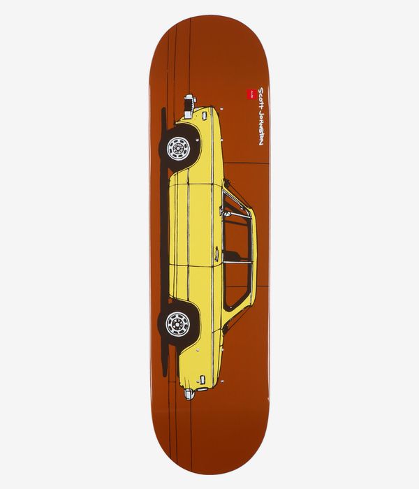Chocolate Johnston Beamer Reissue 8.25" Skateboard Deck (multi)