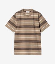Carhartt WIP Haynes T-Shirt (stripe leather)