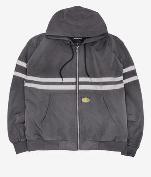 Fucking Awesome KO Striped Hoodie Jacke (black)