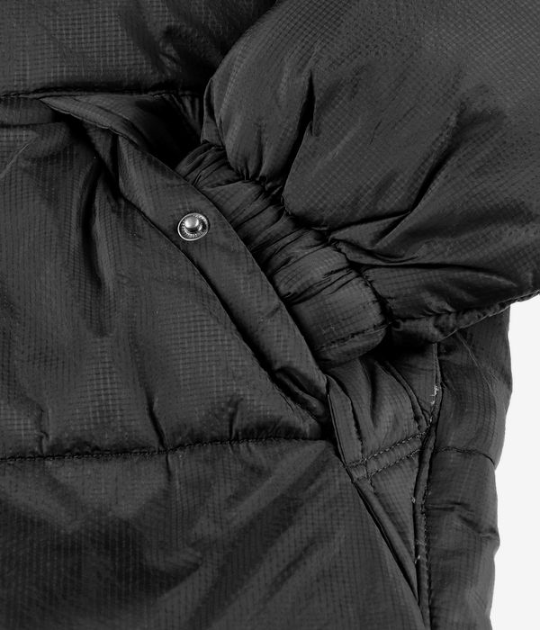 Oversized black puffer jacket women's shop