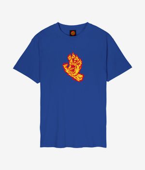 Santa Cruz Flame Hand T-Shirt (ultramarine)