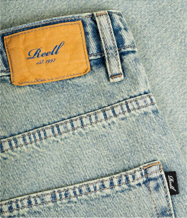 REELL Belmont Shorts (yellow snow wash)