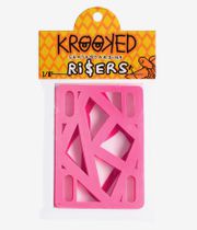 Krooked 1/8" Pads (hot pink) 2er Pack