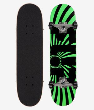 Flip Spiral 7" Complete-Skateboard (green)