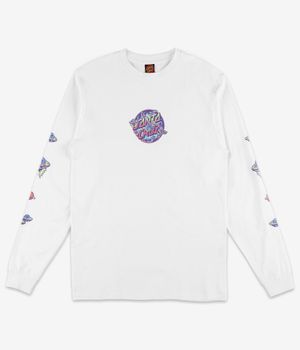 Santa Cruz Winkowski Dope Planet 2 Dot Longsleeve (white)