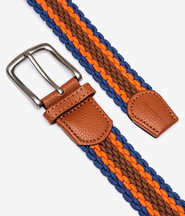 Butter Goods Braided Riem (navy red)