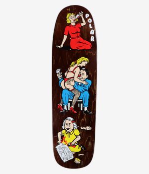 Polar Team Family Affair P9 8.625" Skateboard Deck (multi)