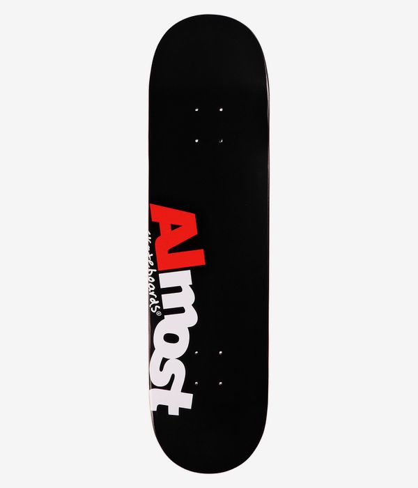 Almost Most 8.25" Skateboard Deck (black)