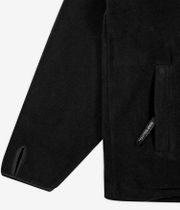 SOUR SOLUTION Micro Fleece Half Zip Sweater (black)
